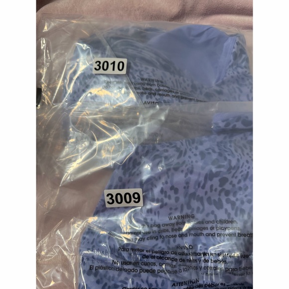 Athleta Solace Printed Sports Bra - Lavender NWT SZ XL - Picture 7 of 10